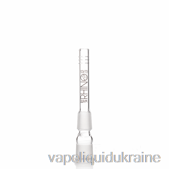 Vape Ukraine White Rhino 19/19 Glass Downstem 4inch